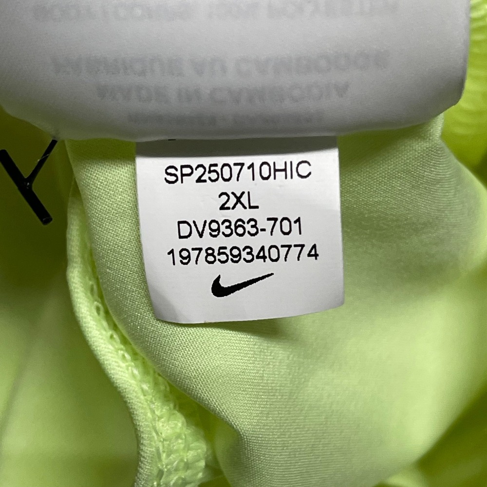 Nike Shorts Men XXL 2XL Neon Green Challenger Running Volt Dri-FIT 5" DV9363-701 - Picture 6 of 12